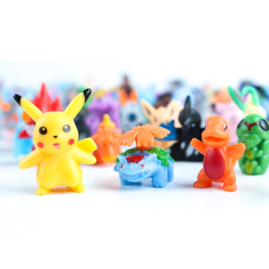 Pokemon Christmas Figurines Model Kids Toy
