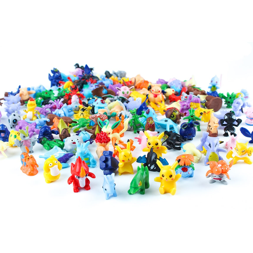 Pokemon Christmas Figurines Model Kids Toy