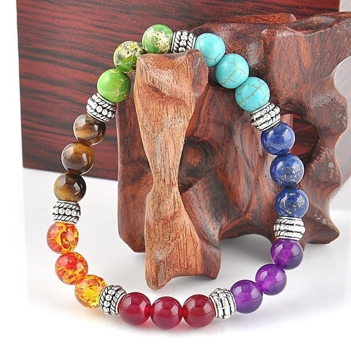7 Chakra Healing Crystals Bracelet