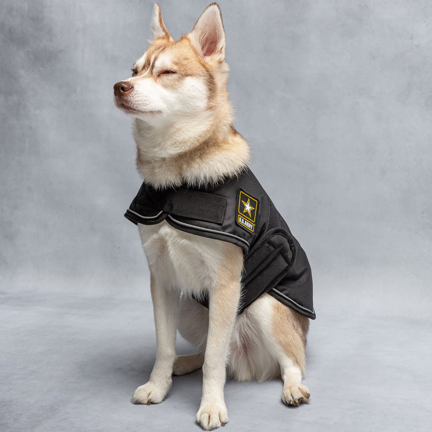 Army Dog Blanket Jacket
